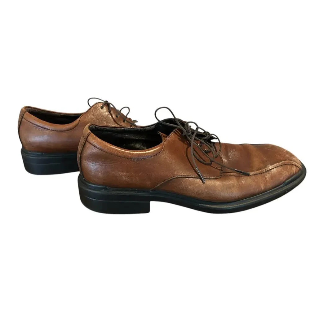 Rockport Dress Men's Sz 10M Brown Leather Lace‎ Up Low Top Oxford APM1004E